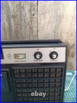 Electronics 302 BLACK vintage Soviet cassette tape recorder WORKING Rarity Electronics 302 BLACK vintage Soviet cassette tape recorder WORKING Rarity