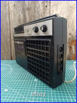 Electronics 302 BLACK vintage Soviet cassette tape recorder WORKING Rarity Electronics 302 BLACK vintage Soviet cassette tape recorder WORKING Rarity