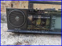 Elta portable cassette recorder and TV, vintage cassette tape recorder with TV