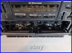 Emerson AC2420 Stereo Radio Cassette Recorder Vintage Boombox AM/FM Radio