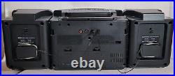 Emerson AC2420 Stereo Radio Cassette Recorder Vintage Boombox AM/FM Radio