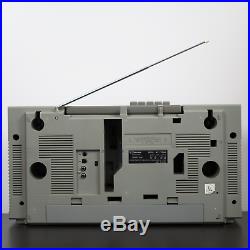 Emerson CTR949 Vintage AM FM Stereo Radio Dual Cassette Recorder Boombox Vintage