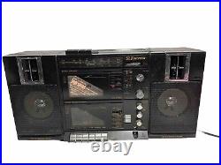 Emerson CTR960 Portable Radio Cassette Recorder Vintage Boombox Works READ