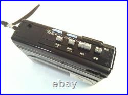 FAIR MATE SC-12 Cassette Recorder Black Showa Retro Serviced Tested from JAPAN