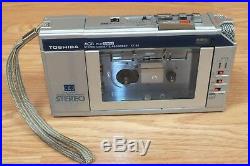 FOR PARTS Vintage Toshiba (KT-R2) Stereo Cassette Recorder Only Only READ