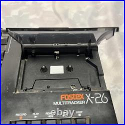 FOSTEX X-26 vintage analog 4 track multitrack cassette tape recorder-B05