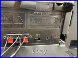 Fisher Stereo Boombox Cassette 6 Disc CD Radio Vintage PH-D650 Works See Video