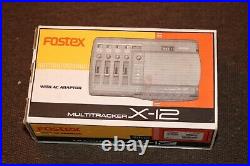 Fostex X-12 Multitrack Compact Cassette Tape Recorder Vintage