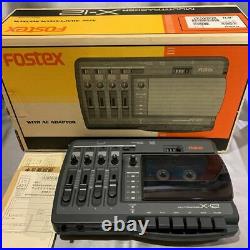 Fostex X-12 Multitrack Compact Cassette Tape Recorder Vintage For Parts