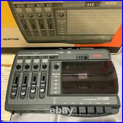 Fostex X-12 Multitrack Compact Cassette Tape Recorder Vintage For Parts