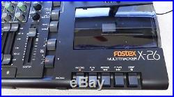 Fostex X-26 Vintage 1988 Track Multitrack Cassette Tape Recorder Multitracker