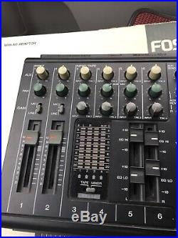 Fostex X-26 Vintage 4Track Multi-Track Cassette Recorder/Power Supply Tested