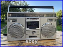 Fully Working Vintage Panasonic National RX-5100T Boombox Stereo Cassette Japan