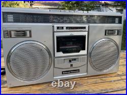 Fully Working Vintage Panasonic National RX-5100T Boombox Stereo Cassette Japan