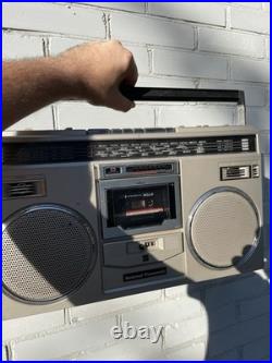 Fully Working Vintage Panasonic National RX-5100T Boombox Stereo Cassette Japan
