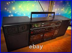 GAMA-SONIC BOOMBOX? RaRe? Vintage Stereo Cassette Recorder
