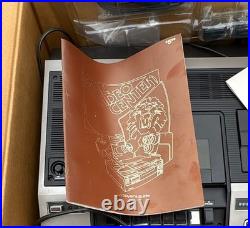 GE VHS Video Cassette Recorder VQL0688 With Cables Manuals Vintage 1970s