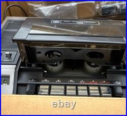 GE VHS Video Cassette Recorder VQL0688 With Cables Manuals Vintage 1970s