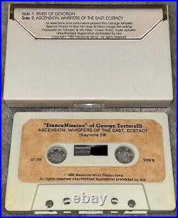 GEORGE TORTORELLI TRANCEMISSION Vintage 1982 New Age Cassette Tape ULTRA RARE