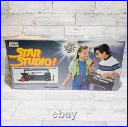 Gabriel STAR STUDIO Dual Cassette Deck Recorder Sing With The Stars NIB Vintage