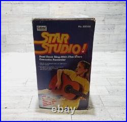 Gabriel STAR STUDIO Dual Cassette Deck Recorder Sing With The Stars NIB Vintage