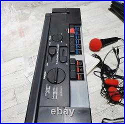 Gabriel STAR STUDIO Dual Cassette Deck Recorder Sing With The Stars NIB Vintage