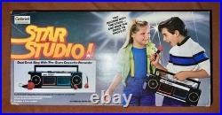 Gabriel Star Studio Dual Cassette Deck Recorder Sing With The Stars VINTAGE'85