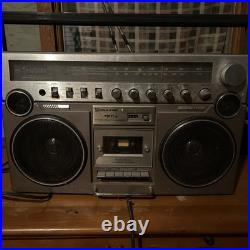 Goldstar Tsr-641 AM/FM Cassette Recorder Boombox Stereo Tape Deck 1980s Vintage