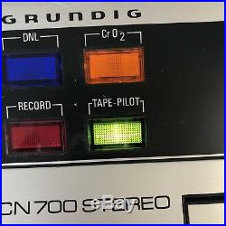 Grundig CN 700 Stereo Cassette Player Germany Vintage Recorder Very Rare