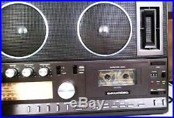 Grundig RR 3000 Boombox Cassette Stereo Radio Recorder 1982 VINTAGE