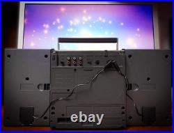 HITACHI BOOMBOX? RaRe? Vintage Stereo Cassette Recorder