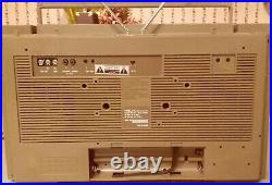 Helix HX-4631 AM/FM Stereo Radio Cassette Recorder Vintage Boombox