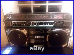 Helix HX-4636 BOOM BOX vintage Cassette Recorder Short Wave Radio Ghetto Blaster