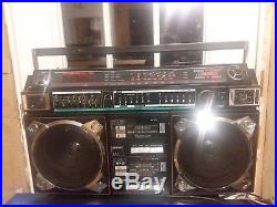 Helix HX-4636 BOOM BOX vintage Cassette Recorder Short Wave Radio Ghetto Blaster