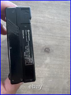 Hitachi CP-55R 80's FM/AM Stereo Cassette Recorder Vintage Rare Read Desc