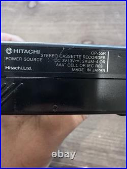 Hitachi CP-55R 80's FM/AM Stereo Cassette Recorder Vintage Rare Read Desc