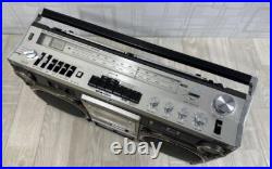 Hitachi TRK-8180 Vintage Radio Cassette Recorder 2-Way 4-Speaker 1980s Tested Hitachi TRK-8180 Vintage Radio Cassette Recorder 2-Way 4-Speaker 1980s Tested