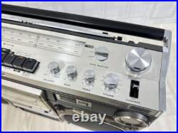 Hitachi TRK-8180 Vintage Radio Cassette Recorder 2-Way 4-Speaker 1980s Tested Hitachi TRK-8180 Vintage Radio Cassette Recorder 2-Way 4-Speaker 1980s Tested