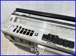 Hitachi TRK-8180 Vintage Radio Cassette Recorder 2-Way 4-Speaker 1980s Tested Hitachi TRK-8180 Vintage Radio Cassette Recorder 2-Way 4-Speaker 1980s Tested