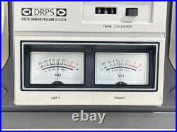 Hitachi TRK-8180 Vintage Radio Cassette Recorder 2-Way 4-Speaker 1980s Tested Hitachi TRK-8180 Vintage Radio Cassette Recorder 2-Way 4-Speaker 1980s Tested