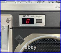 Hitachi TRK-8180 Vintage Radio Cassette Recorder 2-Way 4-Speaker 1980s Tested Hitachi TRK-8180 Vintage Radio Cassette Recorder 2-Way 4-Speaker 1980s Tested