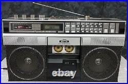 Hitachi Trk-7990e Vintage Stereo Cassette Recorder