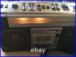 JUNK HITACHI TRK-8800 PERDISCO Boombox Vintage 1980 Radio Cassette Tape Recorder