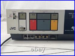 JVC HR-7100U Vintage VHS VCR Video Cassette Recorder Retro Video Deck
