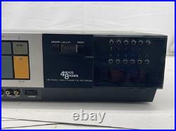 JVC HR-7100U Vintage VHS VCR Video Cassette Recorder Retro Video Deck