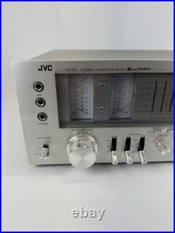 JVC KD-85 Stereo Cassette Deck Tape Player Recorder Vintage Tested & Works