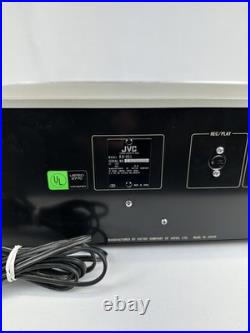 JVC KD-85 Stereo Cassette Deck Tape Player Recorder Vintage Tested & Works