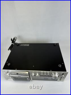 JVC KD-85 Stereo Cassette Deck Tape Player Recorder Vintage Tested & Works