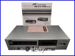 JVC KD-V11J Metal Cassette Tape Deck Player Recorder Vintage 1983 JAPAN + MANUAL JVC KD-V11J Metal Cassette Tape Deck Player Recorder Vintage 1983 JAPAN + MANUAL