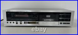 JVC KD-V220J Vintage Stereo Tape Cassette Deck Recorder Tested Works